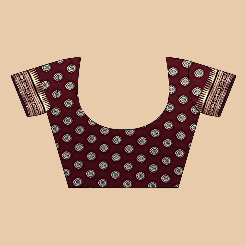 Kalamkari Printed Saree – Mustard